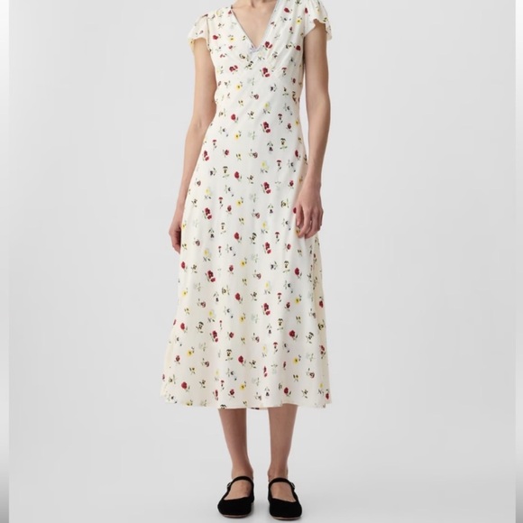 Gap x DÔEN Floral Midi Dress - Picture 8 of 9